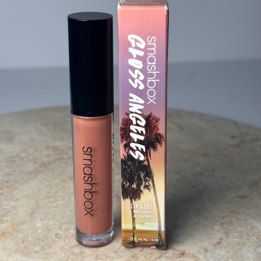 Smashbox Gloss Angeles Lip Gloss 72 & Honey Nude Peach High Shine 0.13oz New Box